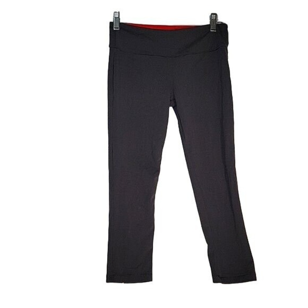 VSX VICTORIA'S SECRET Black Yoga Pants comfy Stretch Cropped Leggings Activewea